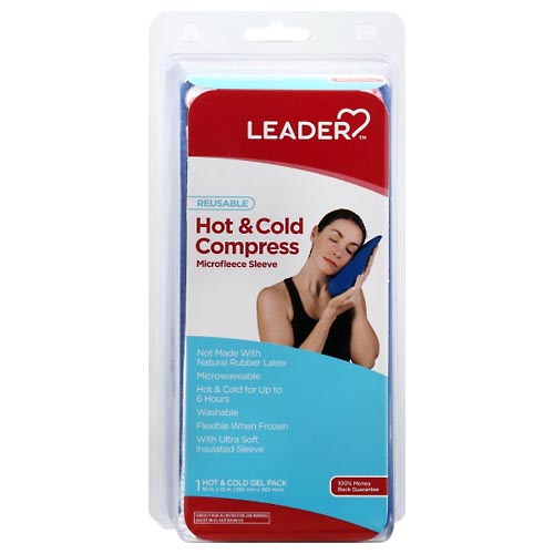 Image for Leader Hot & Cold Compress, Reusable,1ea from Cheffy Drugs LLC